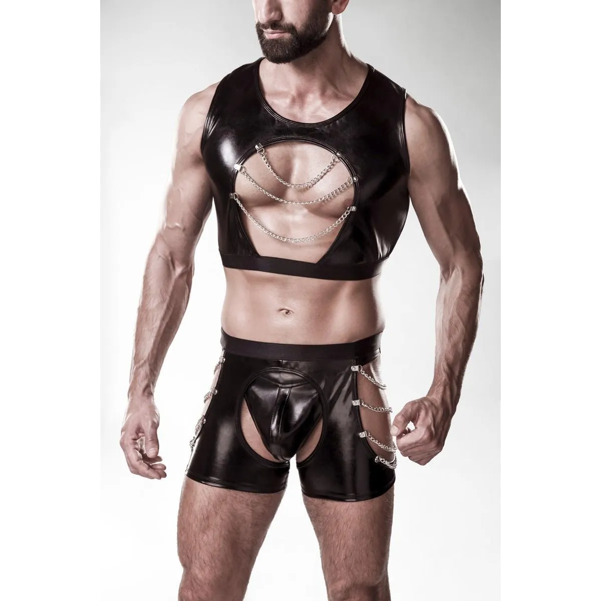 3-teilges Herren Set 20056 von Grey Velvet | Fesselliebe.de