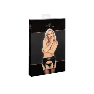 F277 Snake Wetlook Strapsgürtel von Noir Handmade