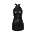 F278 Snake Wetlook Miniklied mit Reißverschluss von Noir Handmade