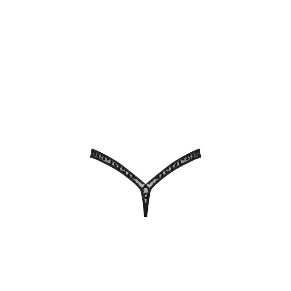 P011 String aus Leopardenflock von Noir Handmade | Fesselliebe.de