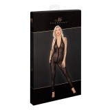 F286 Neckholder Catsuit Leopardenmuster von Noir Handmade | Fesselliebe.de