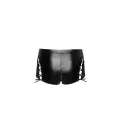 F292 Powerwetlook Shorts mit Schnürrung von Noir Handmade