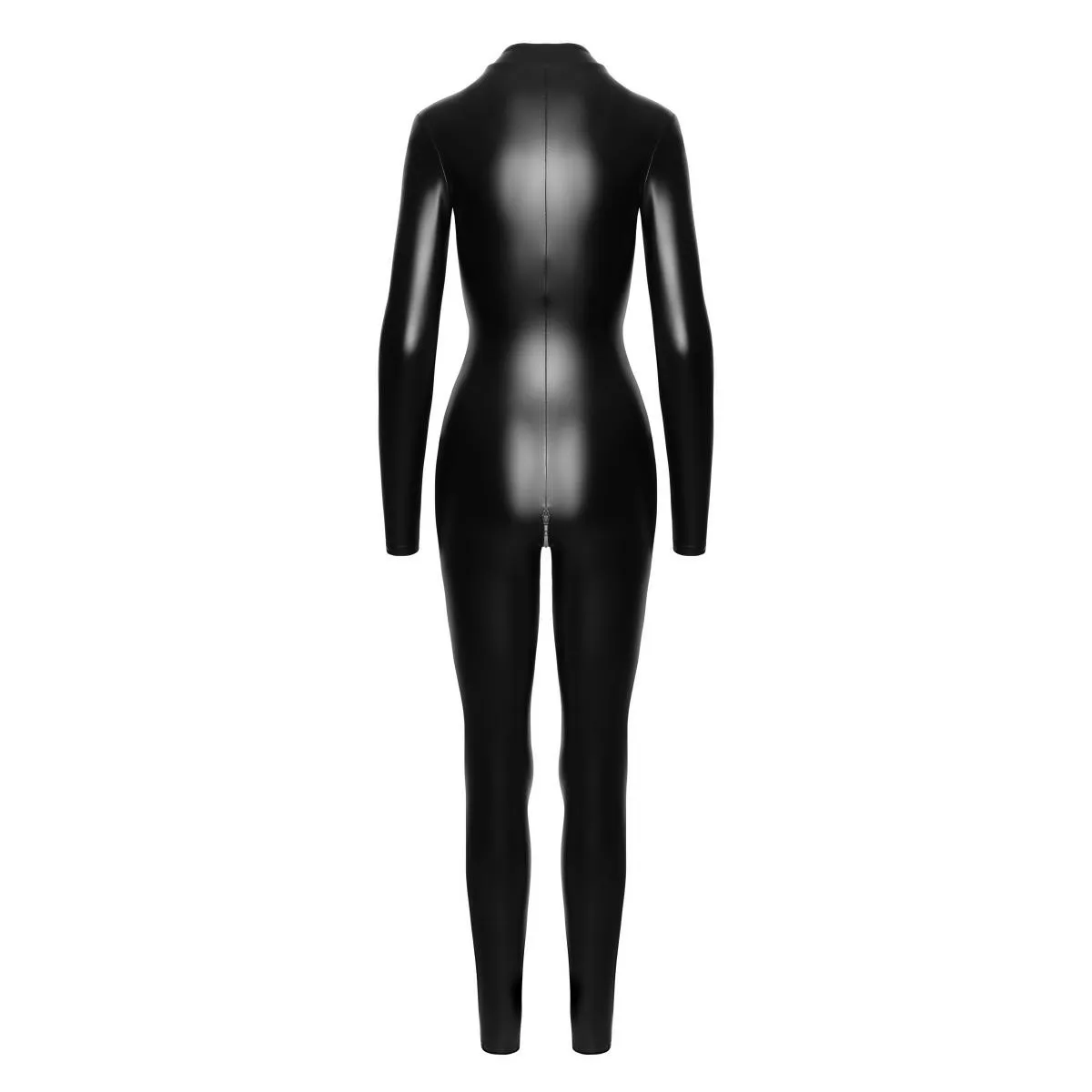 F293 Powerwetlook Catsuit mit Frontreißverschluss von Noir Handmade | Fesselliebe.de
