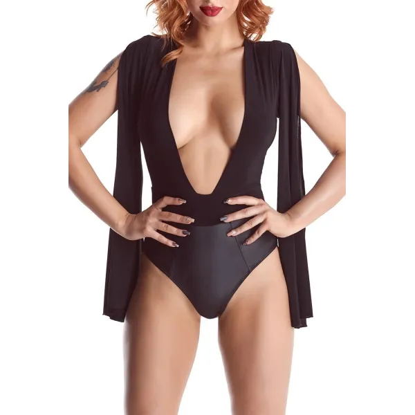 Schwarzer Body CBAlexis001 von Demoniq Cash Baby Collection | Fesselliebe.de