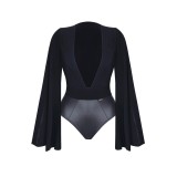 Schwarzer Body CBAlexis001 von Demoniq Cash Baby Collection | Fesselliebe.de