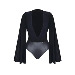 Schwarzer Body CBAlexis001 von Demoniq Cash Baby Collection