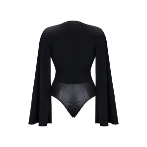 Schwarzer Body CBAlexis001 von Demoniq Cash Baby Collection