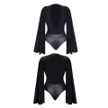Schwarzer Body CBAlexis001 von Demoniq Cash Baby Collection