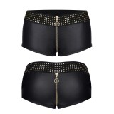 Schwarzer Damen Shorts CBMichelle001 von Demoniq Cash Baby Collection | Fesselliebe.de