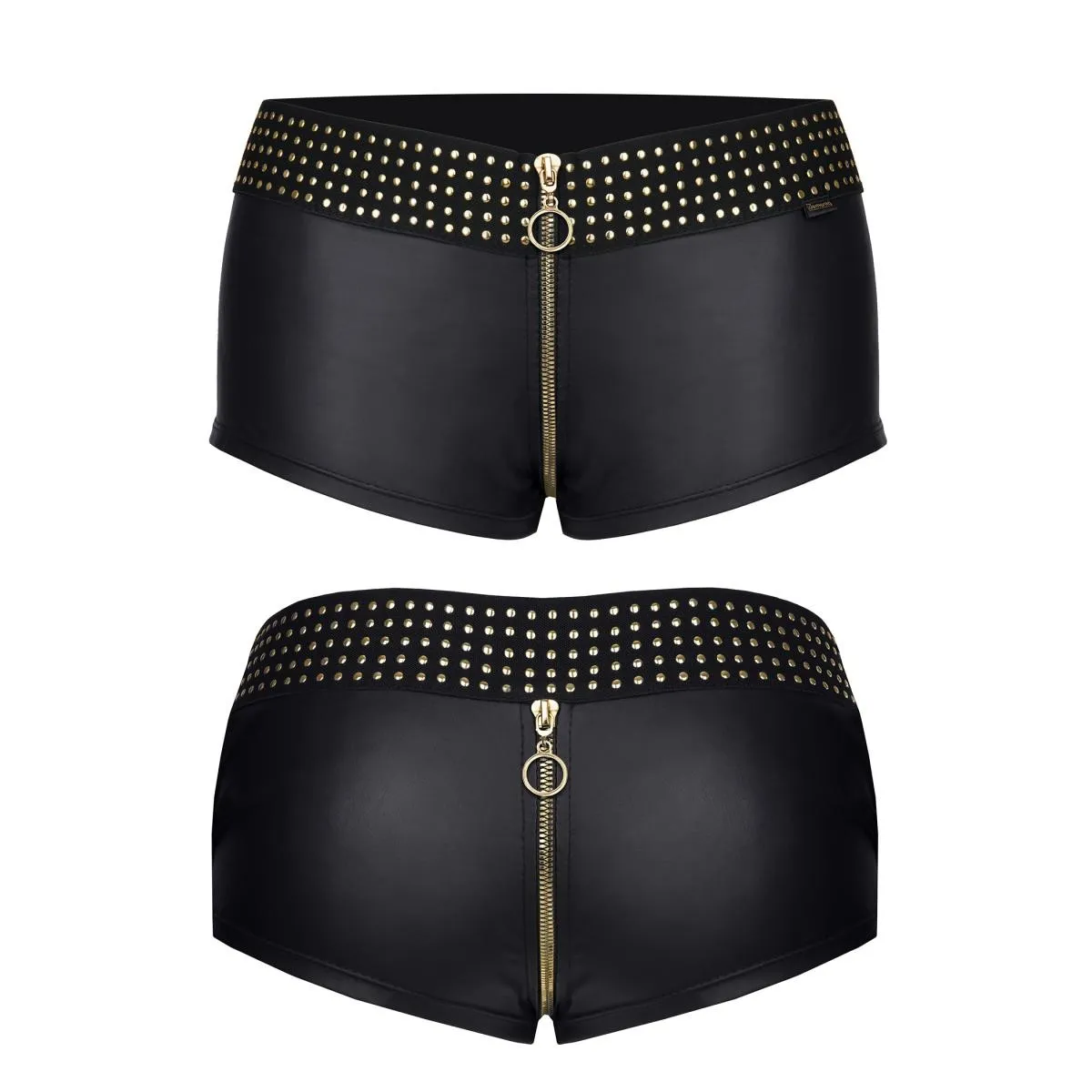 Schwarzer Damen Shorts CBMichelle001 von Demoniq Cash Baby Collection | Fesselliebe.de