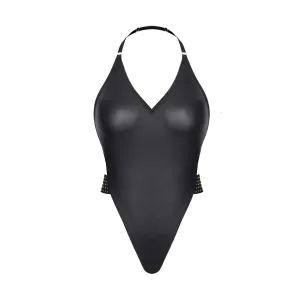 Schwarzer Body CBSusan001 von Demoniq Cash Baby Collection