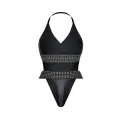 Schwarzer Body CBSusan001 von Demoniq Cash Baby Collection