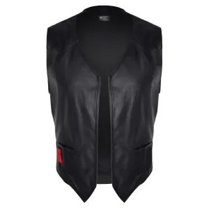 Herren Weste RMOliver001 schwarz von Regnes Fetish Planet