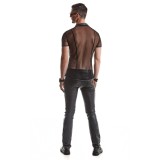 Herren T-Shirt RMRoberto001 schwarz von Regnes Fetish Planet | Fesselliebe.de
