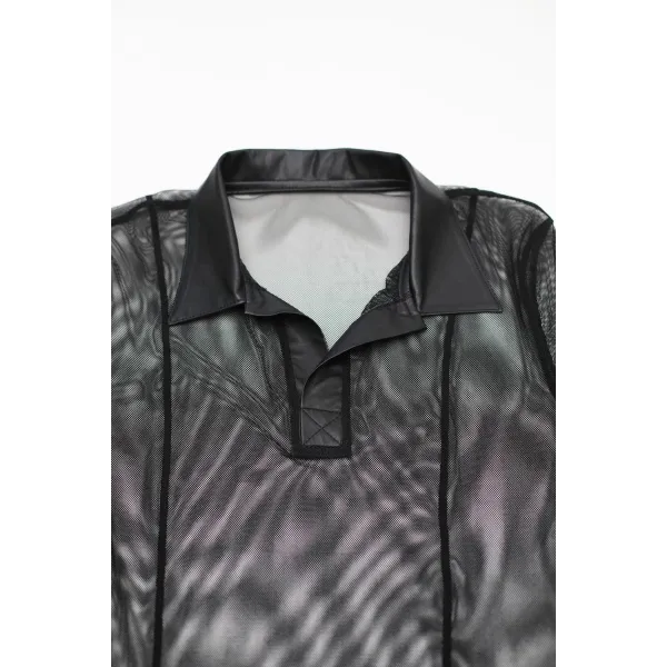 Herren T-Shirt RMRoberto001 schwarz von Regnes Fetish Planet | Fesselliebe.de