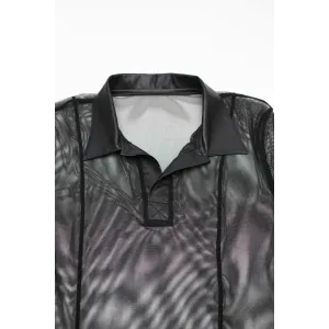 Herren T-Shirt RMRoberto001 schwarz von Regnes Fetish Planet