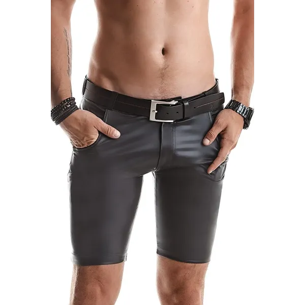 Herren Shorts RMVito001 schwarz von Regnes Fetish Planet | Fesselliebe.de