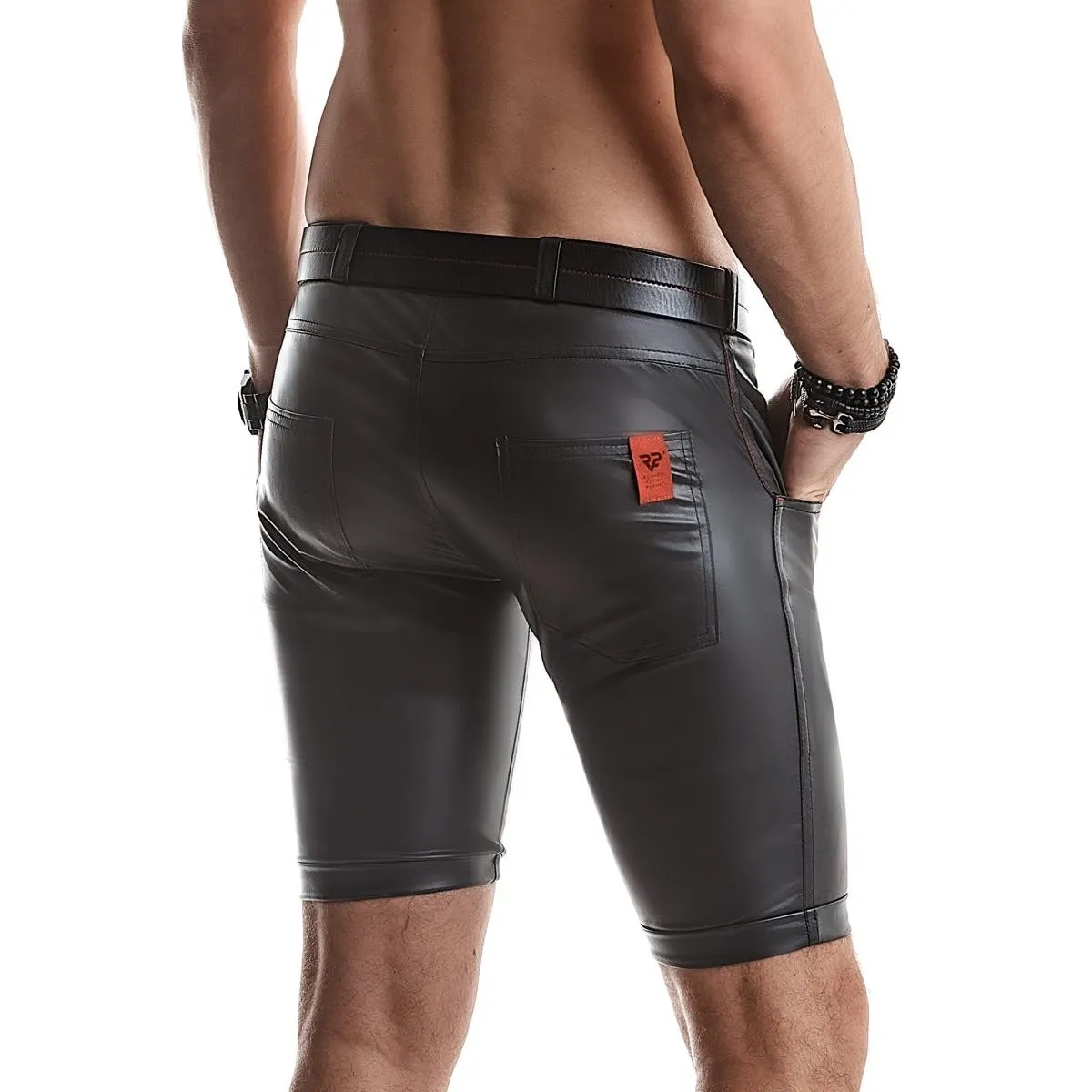 Herren Shorts RMVito001 schwarz von Regnes Fetish Planet | Fesselliebe.de