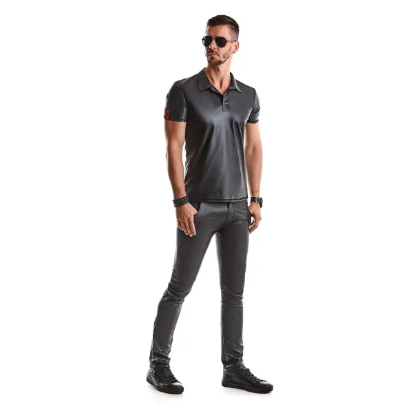 Herren T-Shirt RMRomano001 schwarz von Regnes Fetish Planet | Fesselliebe.de