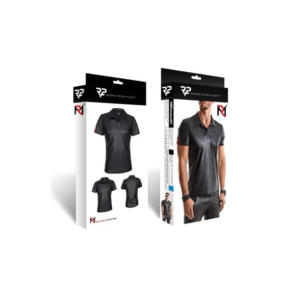 Herren T-Shirt RMRomano001 schwarz von Regnes Fetish Planet | Fesselliebe.de