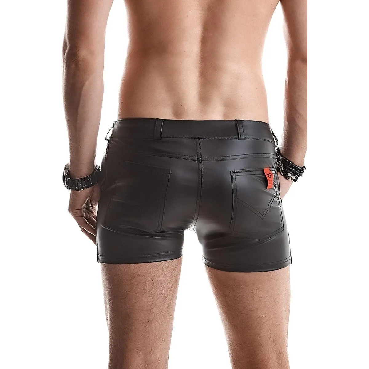 Herren Shorts RMFederico001 schwarz von Regnes Fetish Planet | Fesselliebe.de