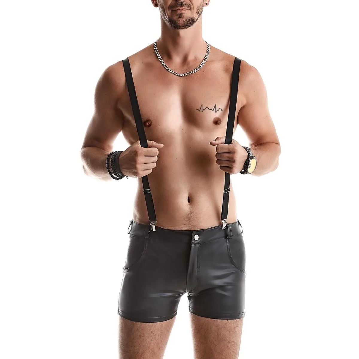 Herren Shorts RMFederico001 schwarz von Regnes Fetish Planet | Fesselliebe.de
