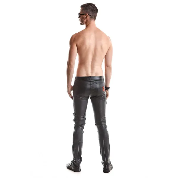 Lange Herren Hose RMTommaso001 schwarz von Regnes Fetish PLanet | Fesselliebe.de
