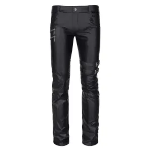 Lange Herren Hose RMTommaso001 schwarz von Regnes Fetish PLanet