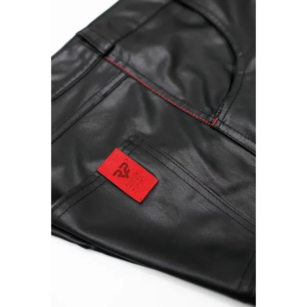 Lange Herren Hose RMTommaso001 schwarz von Regnes Fetish PLanet | Fesselliebe.de