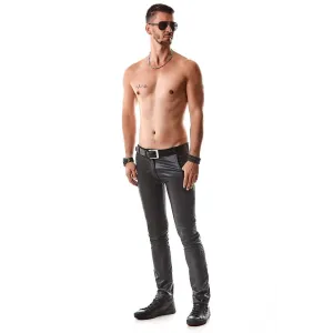 Lange Herren Hose RMVincenzo001 schwarz von Regnes Fetish PLanet