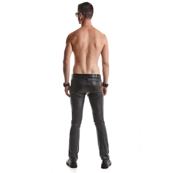 Lange Herren Hose RMVincenzo001 schwarz von Regnes Fetish PLanet | Fesselliebe.de