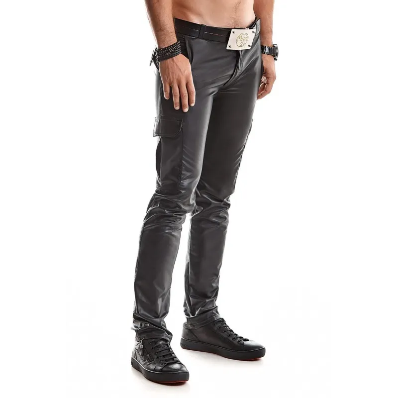 Lange Herren Hose RMMatteo001 schwarz von Regnes Fetish PLanet | Fesselliebe.de