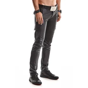 Lange Herren Hose RMMatteo001 schwarz von Regnes Fetish PLanet | Fesselliebe.de