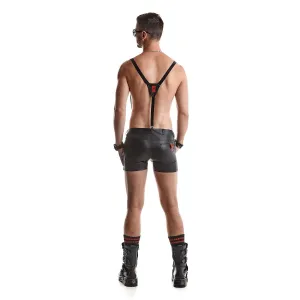 Herren Hoseträger RMGino001 schwarz von Regnes Fetish Planet