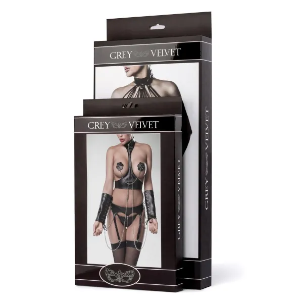 7-teilges Erotikset Set 20202 von Grey Velvet | Fesselliebe.de