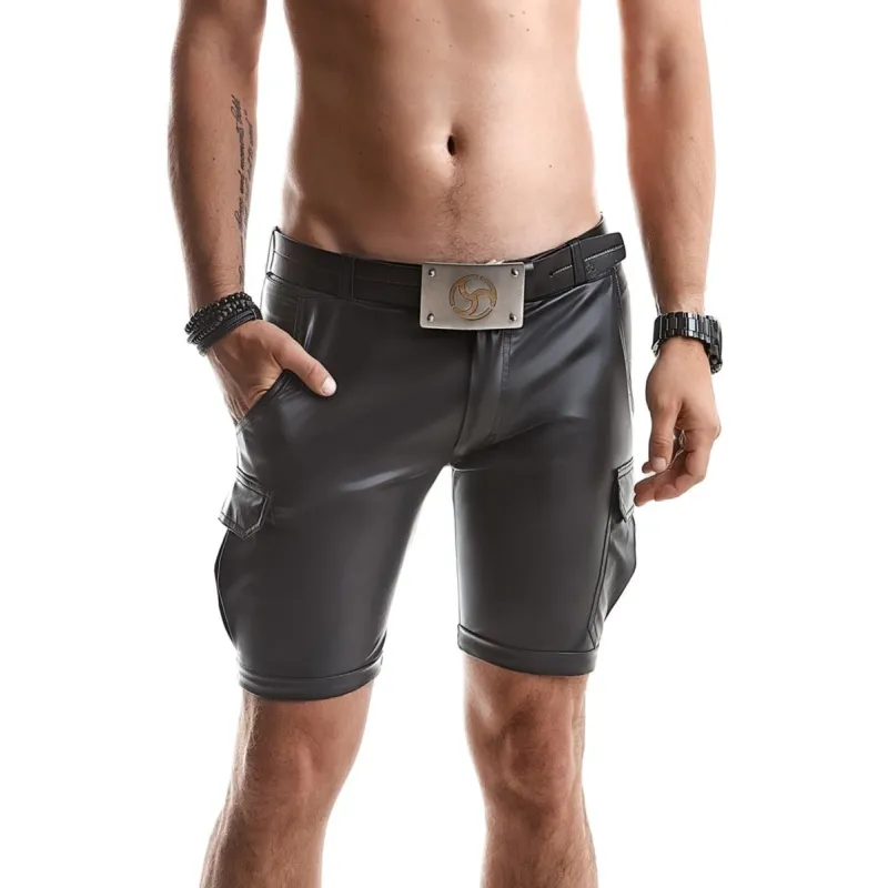 Herren Shorts RMLorenzo001 schwarz von Regnes Fetish Planet Red Mark 2 | Fesselliebe.de