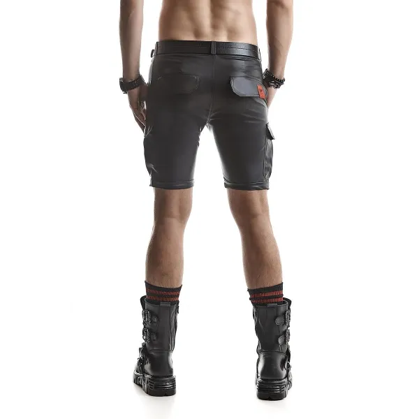 Herren Shorts RMLorenzo001 schwarz von Regnes Fetish Planet Red Mark 2 | Fesselliebe.de