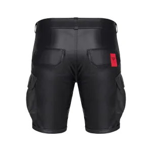 Herren Shorts RMLorenzo001 schwarz von Regnes Fetish Planet Red Mark 2
