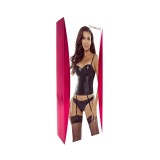 Schwarzes Hard Chic Corset von Provocative | Fesselliebe.de