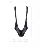 Schwarzer Body ouvert 027 von Passion | Fesselliebe.de