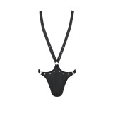 Schwarzer String-Body 028 von Passion | Fesselliebe.de