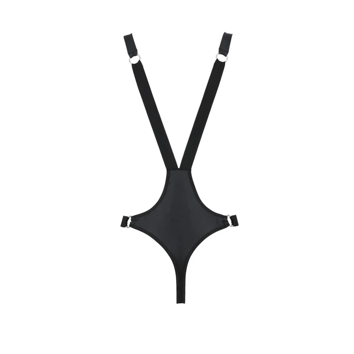 Schwarzer String-Body 028 von Passion | Fesselliebe.de