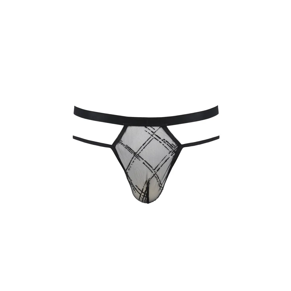 Schwarzer Männer String 029 von Passion | Fesselliebe.de