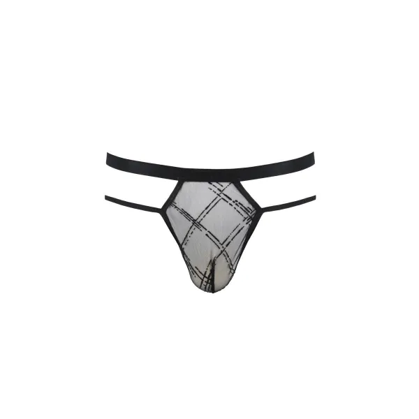 Schwarzer Männer String 029 von Passion | Fesselliebe.de