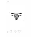Schwarzer Männer String 029 von Passion