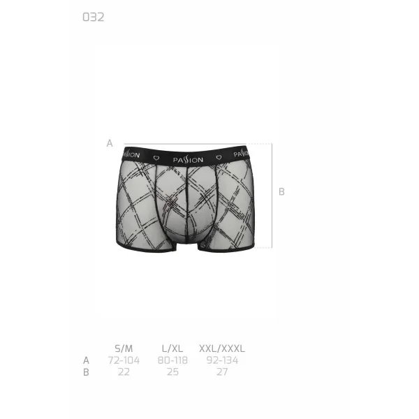 Schwarzer Männer Shorts 032 von Passion | Fesselliebe.de
