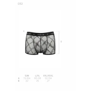 Schwarzer Männer Shorts 032 von Passion