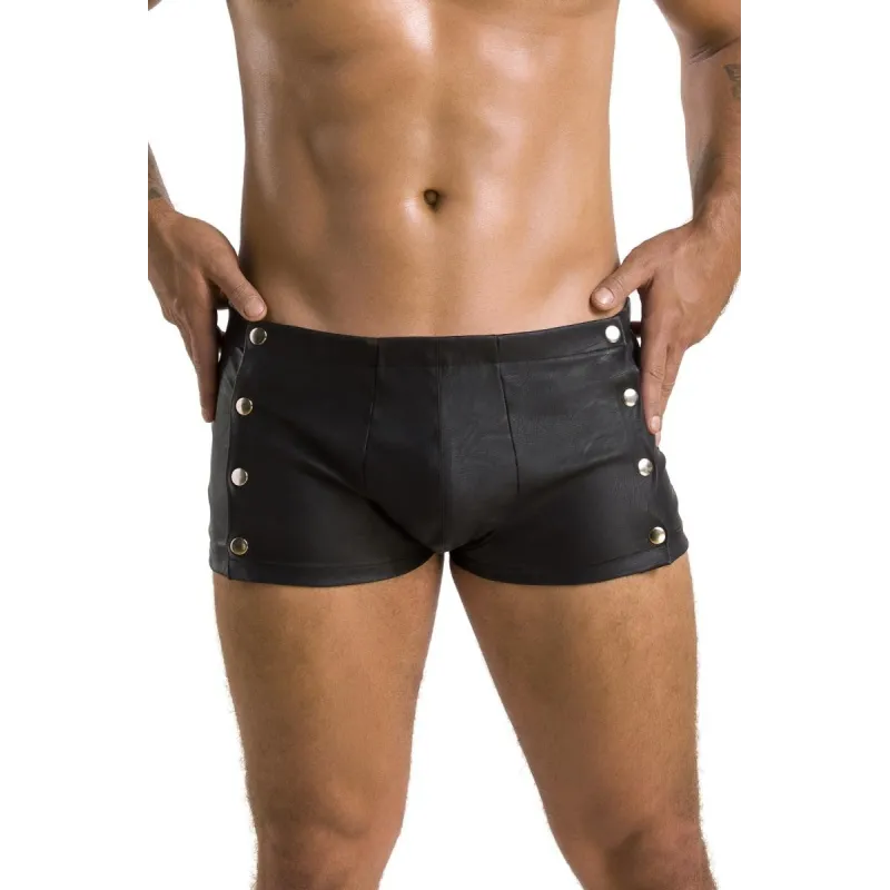 Schwarzer Herren Shorts 048 von Passion | Fesselliebe.de