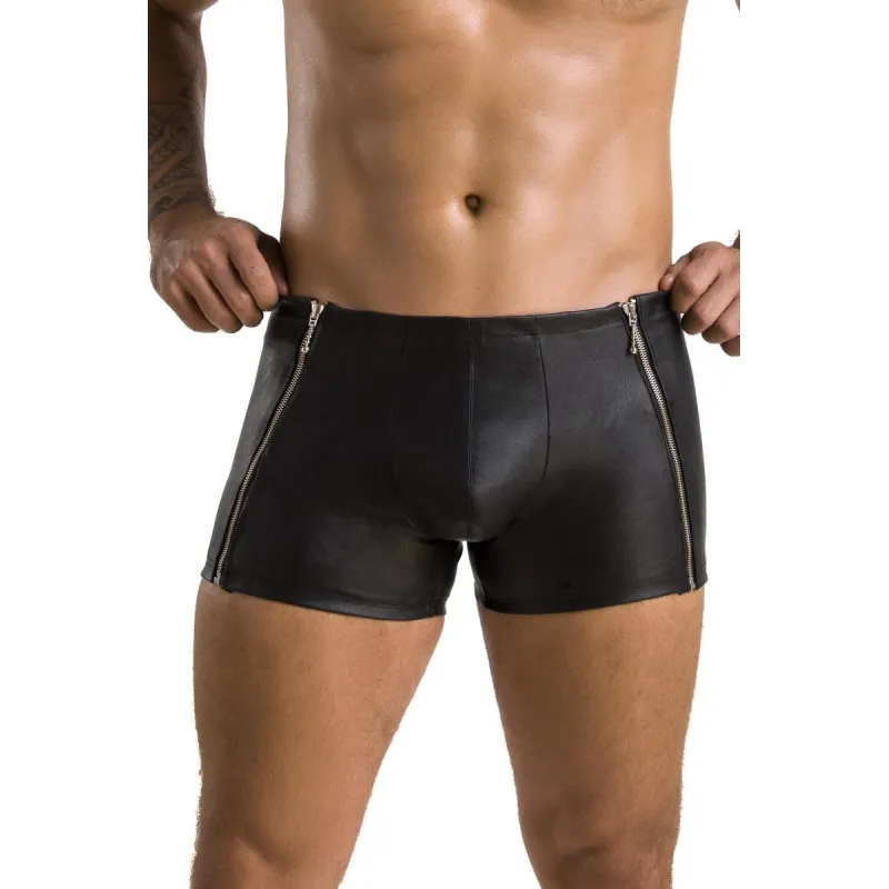 Schwarzer Herren Shorts 049 von Passion | Fesselliebe.de