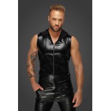 Kapuzenshirt mit Zwei-Wege Zipper H066 von Noir Handmade Alpha Collection | Fesselliebe.de